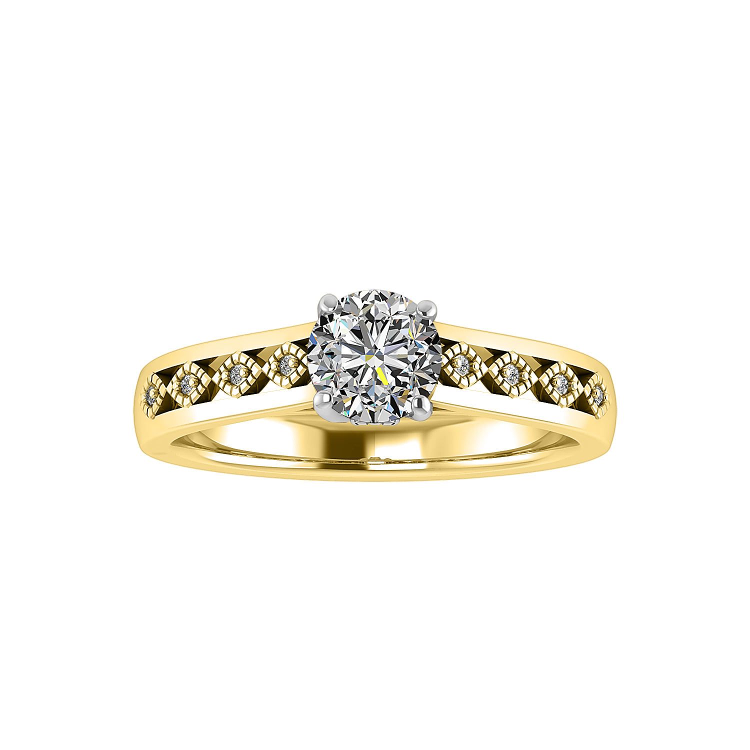 Meadow Solitaire engagement ring